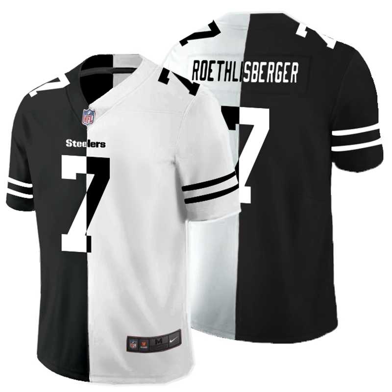 Nike Steelers 7 Ben Roethlisberger Black And White Split Vapor Untouchable Limited Jersey Dyin,We sell and wholesale Nike Steelers 7 Ben Roethlisberger Black And White Split Vapor Untouchable Limited Jersey Dyin on line form chian!
